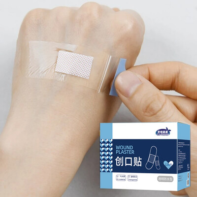 50/120 tk läbipaistev liimhaavaplaaster veekindel meditsiiniline antibakteriaalne lindiabi sidemed kodureisile esmaabikomplekt