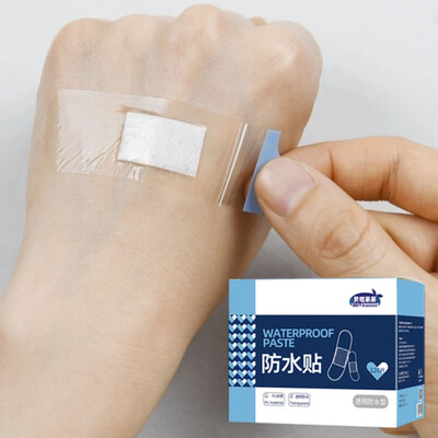 50/120 tk läbipaistev liimhaavaplaaster veekindel meditsiiniline antibakteriaalne lindiabi sidemed kodureisile esmaabikomplekt