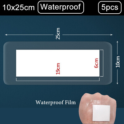 5 tk Äärisega guazepadjandiga steriliseeritud haavaplaaster veekindel kleepuv haavaplaastri sideme kleebis Kodu reisi esmaabikomplekt