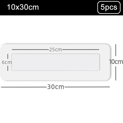 5 tk Äärisega guazepadjandiga steriliseeritud haavaplaaster veekindel kleepuv haavaplaastri sideme kleebis Kodu reisi esmaabikomplekt