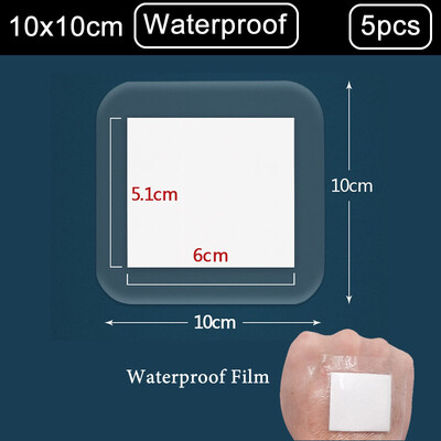 5 tk Äärisega guazepadjandiga steriliseeritud haavaplaaster veekindel kleepuv haavaplaastri sideme kleebis Kodu reisi esmaabikomplekt