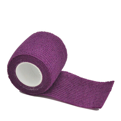 1 rolă 2,5/5/7,5/10 cm * 4,6 m Bandaj autoadeziv elastic nețesut Bandaj coeziv pentru sport Fixare deget încheietură picior