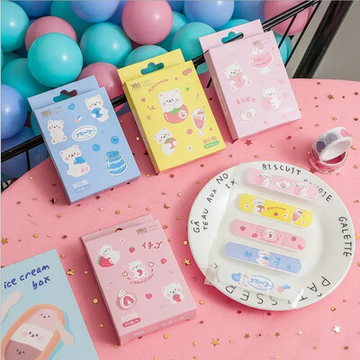 20 tk/karp Cartoon avokaado mustriga abivahend beebidele õuespordiks meditsiinilise plaastri kleepuv hingav esmaabi side