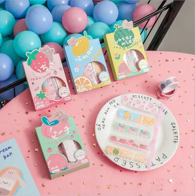 20 tk/karp Cartoon avokaado mustriga abivahend beebidele õuespordiks meditsiinilise plaastri kleepuv hingav esmaabi side