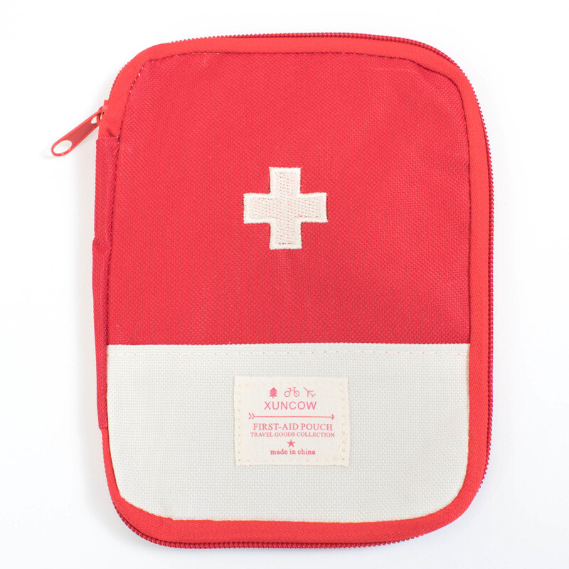 Tühi esmaabi meditsiinikomplekt reisimiseks õues telkimiseks Kasulik ravimite säilituskott Hädaabipillid Sidemed Kotikohver