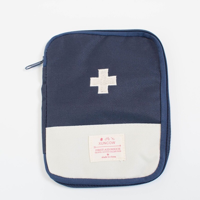 Tühi esmaabi meditsiinikomplekt reisimiseks õues telkimiseks Kasulik ravimite säilituskott Hädaabipillid Sidemed Kotikohver