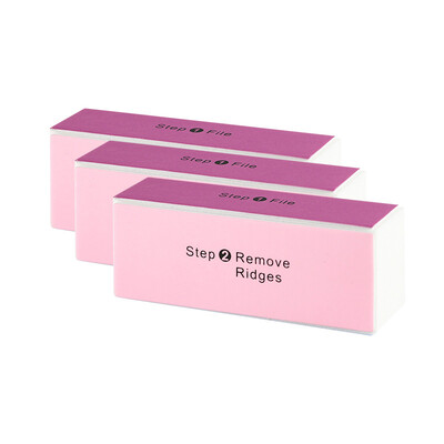 Four Sides Nail Art Puffer Brusni blok Buffs Profesionalne turpije za nokte Alati za poliranje Pedikura Pribor za manikuru