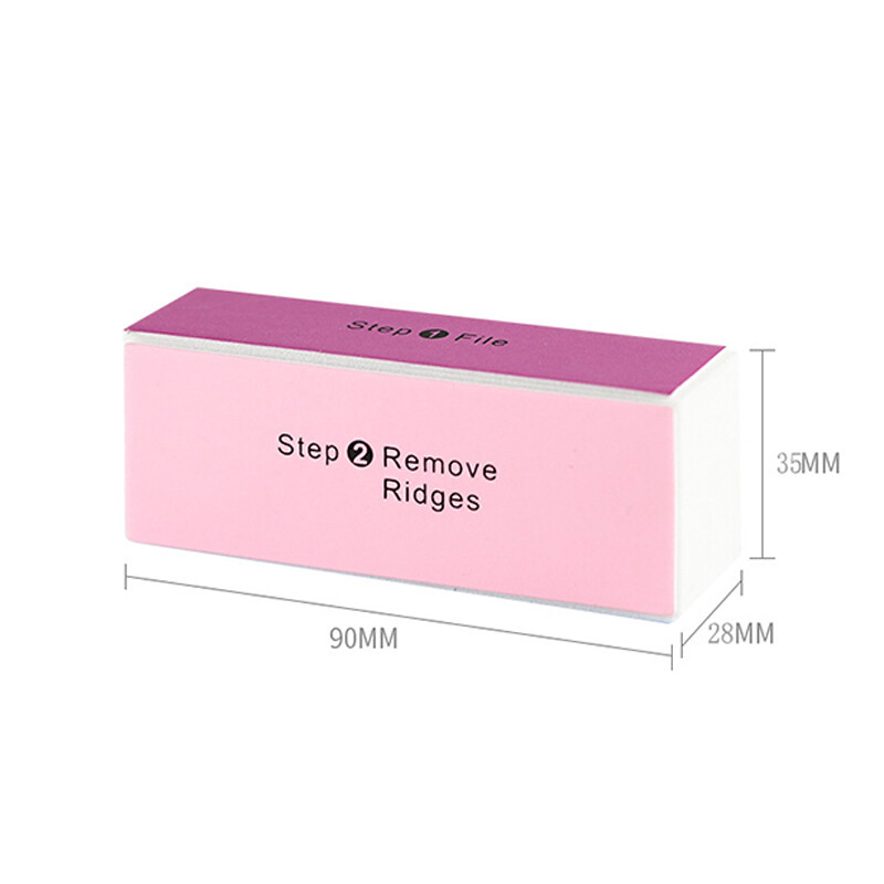 Four Sides Nail Art Puffer Brusni blok Buffs Profesionalne turpije za nokte Alati za poliranje Pedikura Pribor za manikuru