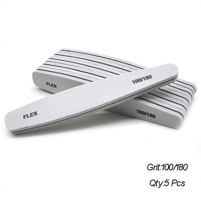 5/10 buc. blocuri de pile de unghii cu diamante din burete lac de unghii lustruire pile tampon de șlefuire 100/180 220/280 Limas instrumente de lustruit manichiură