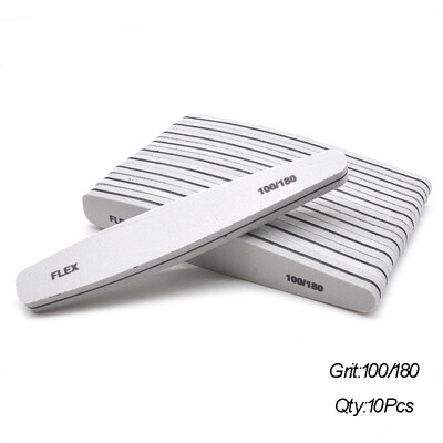 5/10 buc. blocuri de pile de unghii cu diamante din burete lac de unghii lustruire pile tampon de șlefuire 100/180 220/280 Limas instrumente de lustruit manichiură