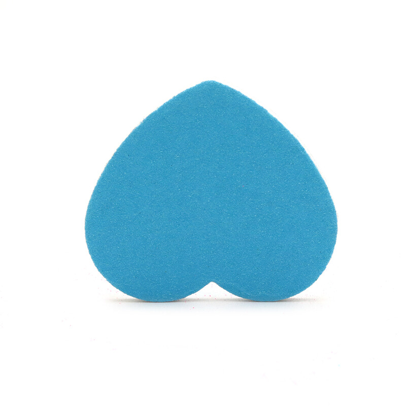 50 kom. Profesionalne turpije za nokte 180 180 Plavi pufer blok za manikuru Kreativna EVA ploča u obliku srca Pedikura Alat za brušenje noktiju