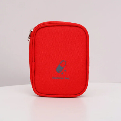 Vonkajšia lekárnička Taška Cestovná Domáca Kempovacia Prenosná Mini Lekárska Taška na Úschovu Tablierok Núdzové Súpravy Na Prežitie