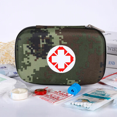 Pārnēsājama neatliekamās medicīniskās palīdzības soma pirmās palīdzības uzglabāšanas kaste mājsaimniecības āra ceļojumu kempinga aprīkojuma medicīnas izdzīvošanas komplektam