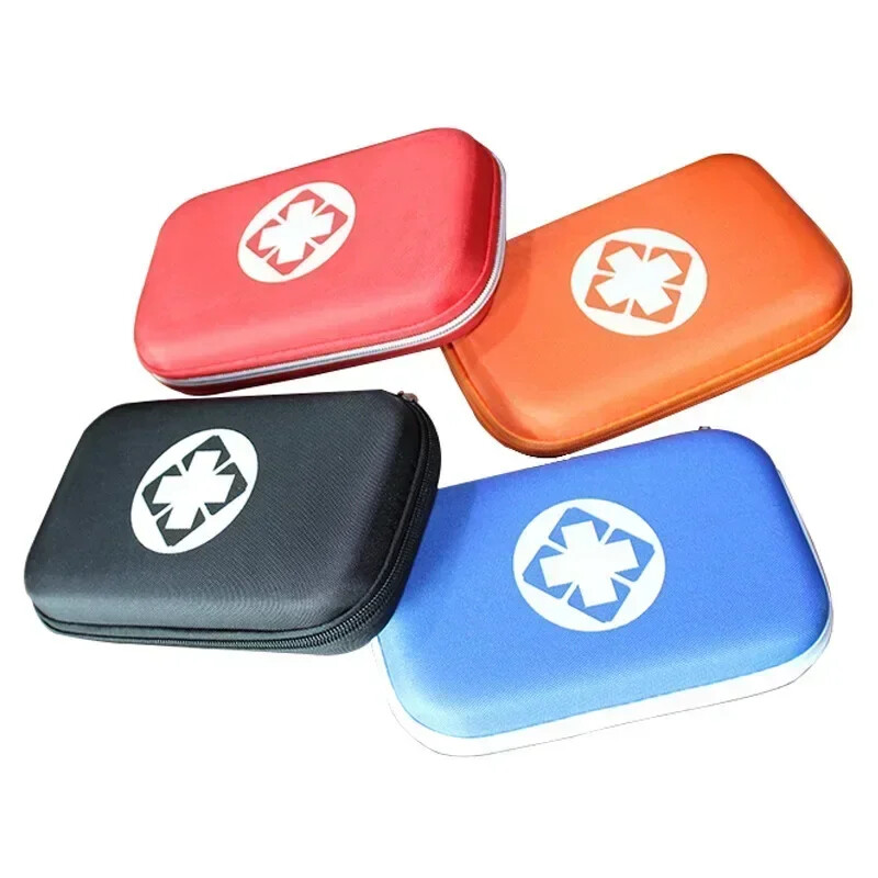 Pārnēsājama neatliekamās medicīniskās palīdzības soma pirmās palīdzības uzglabāšanas kaste mājsaimniecības āra ceļojumu kempinga aprīkojuma medicīnas izdzīvošanas komplektam