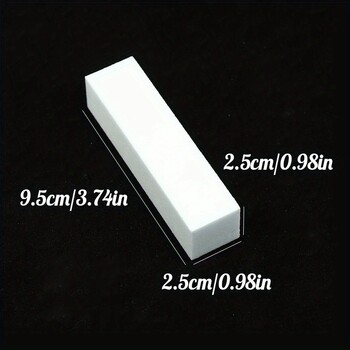 Nail Art Buffer Grinder Buffing Block Λευκή λίμα νυχιών για πεντικιούρ Συμβουλές περιποίησης μανικιούρ Σφουγγάρι Buffer Gel Polish Αξεσουάρ Εργαλεία