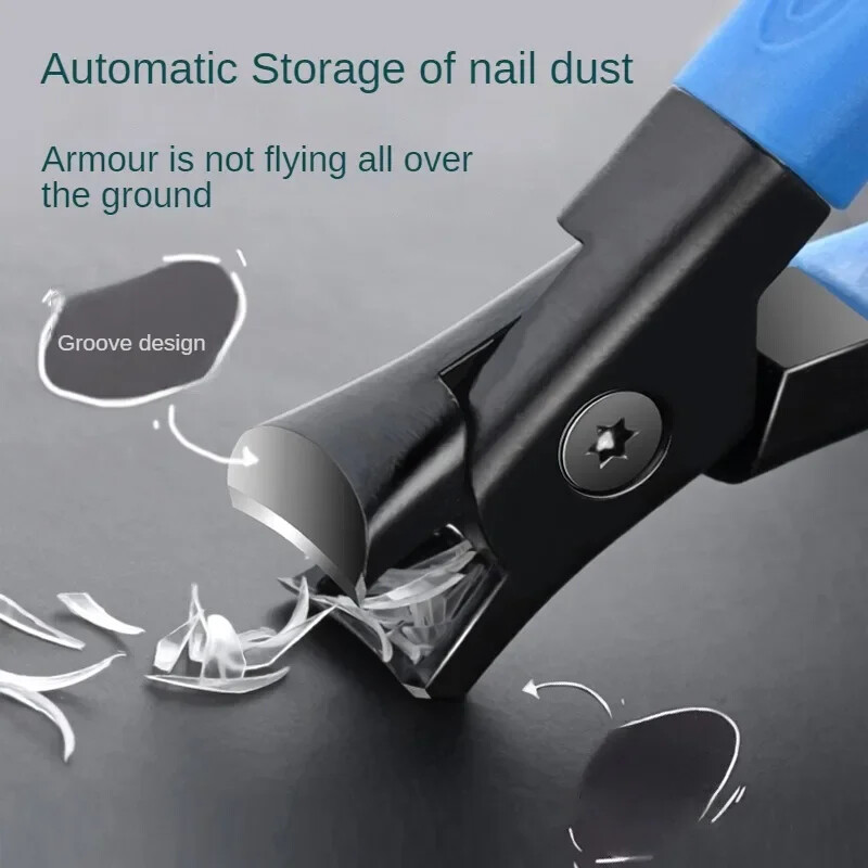 Nove škare za nokte protiv prskanja velike, debele, tvrde posebne škare za nokte Dijagonalna kliješta Škare za nokte Alati za kućansku manikuru