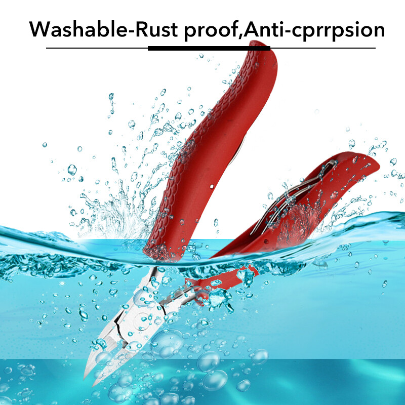 Nagų kirpimo žirklės įaugusiems kojų nagams pėdų korekcijos žnyplės odelių pjaustyklės kirpimas paronichija pedikiūras manikiūras rankų pėdų priežiūros priemonė