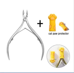1 kom Klješta za zanoktice Škare za manikuru noktiju Trimer Odstranjivač mrtve kože Pedikura Rezači od nehrđajućeg čelika Alati za uređenje noktiju