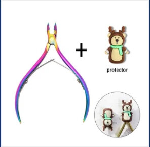 1 kom Klješta za zanoktice Škare za manikuru noktiju Trimer Odstranjivač mrtve kože Pedikura Rezači od nehrđajućeg čelika Alati za uređenje noktiju