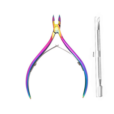 1 kom Klješta za zanoktice Škare za manikuru noktiju Trimer Odstranjivač mrtve kože Pedikura Rezači od nehrđajućeg čelika Alati za uređenje noktiju