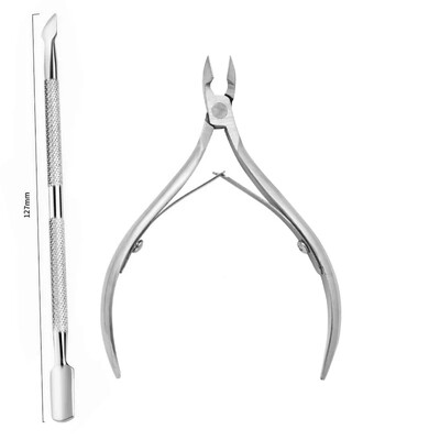 1 kom Klješta za zanoktice Škare za manikuru noktiju Trimer Odstranjivač mrtve kože Pedikura Rezači od nehrđajućeg čelika Alati za uređenje noktiju