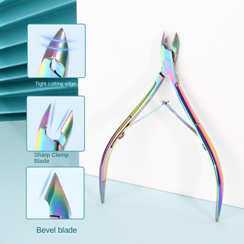 1 kom Klješta za zanoktice Škare za manikuru noktiju Trimer Odstranjivač mrtve kože Pedikura Rezači od nehrđajućeg čelika Alati za uređenje noktiju