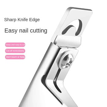 Fake Nail Cutter Type U Word False Tips Επαγγελματικά νυχοκόπτες ίσιες κοπτικές άκρες Μανικιούρ πένσα γκιλοτίνα νυχιών