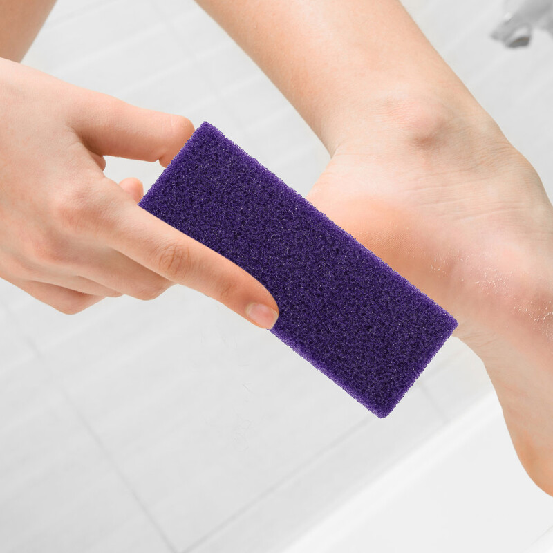 2 buc. Kit pedichiură Baghetă pentru picioare Gel de îndepărtare a unghiilor Piatră ponce de unică folosință