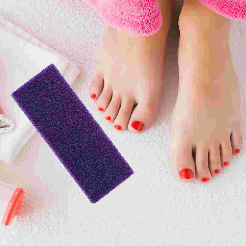 2 buc. Kit pedichiură Baghetă pentru picioare Gel de îndepărtare a unghiilor Piatră ponce de unică folosință