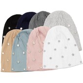 Női strasszos csillag bordás sapka őszi téli kötött slouch sapka hölgyeknek alkalmi nagyméretű táskás kalapok testreszabott cuccok