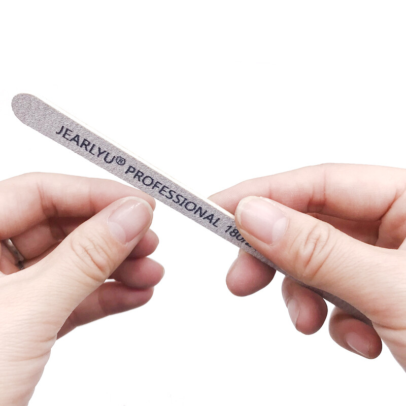 10 tk / partii tarvikud Professionaalsed küüneviilitööriistad Kahe otsaga smirgel varbaküünte maniküüri jaoks 100/180/240 lihvimispuhvrite komplekt Poleer