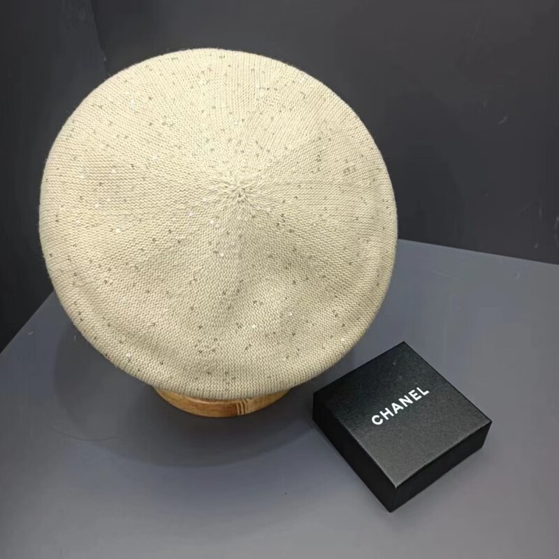 Jesen i zima 2024., nova baršunasta beretka sa šljokicama, ženski svestrani šešir koji naglašava lice, trendovski i moderan šešir