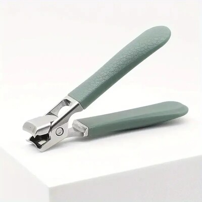 Anti-Splash Επαγγελματικά Σετ κλιπ νυχιών από ανοξείδωτο ατσάλι για κοφτερό πεντικιούρ χοντρού νυχιού με εργαλεία μανικιούρ λίμας για άνδρες