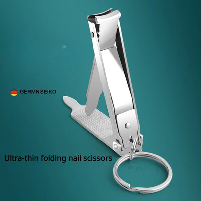 Profesionalios nagų žirklės Smulkios abrazyvinės juostos, daug anglies plieno šlifavimo briaunos Master Patogūs nagų reikmenys Nagų kirpimo mašinėlė