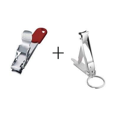 Profesionalios nagų žirklės Smulkios abrazyvinės juostos, daug anglies plieno šlifavimo briaunos Master Patogūs nagų reikmenys Nagų kirpimo mašinėlė