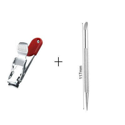 Profesionalios nagų žirklės Smulkios abrazyvinės juostos, daug anglies plieno šlifavimo briaunos Master Patogūs nagų reikmenys Nagų kirpimo mašinėlė