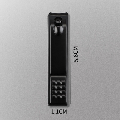 Μαύρο νυχοκόπτη από ανοξείδωτο ατσάλι Κόφτης νυχιών Χοντρό ψαλίδι Πένσα νυχιών στα δάχτυλα Επαγγελματικό Σετ εργαλείων κοπής μανικιούρ