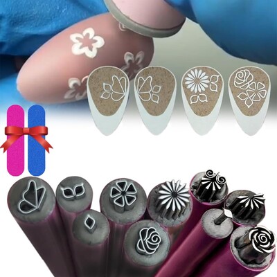 4/610/15PCS Πινέλο με κουκκίδες Nail Art Σετ στυλό σφραγίδας Εργαλεία μανικιούρ Ζωγραφική λουλουδιών Σχέδιο στυλό για γκράφιτι νυχιών