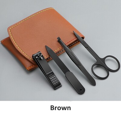 Φορητό σετ ψαλιδιών νυχιών Σετ μανικιούρ Κιτ πεντικιούρ Νυχοκόπτη εργαλείων Ταξιδιωτική θήκη περιποίησης