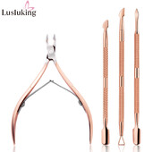 Clipper pentru unghii, portabil din oțel inoxidabil, pensete pentru pile de unghii, set de tuns, foarfece profesionale cu cutie, truse de tăiat manichiură