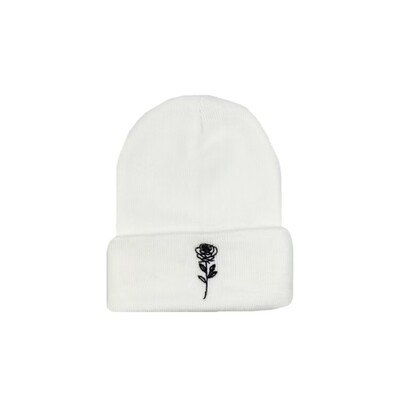 Υψηλής ποιότητας Cotton Beanies Καπέλα Gothic Street Punk Ζεστά πλεκτά καπέλα Χειμερινά καπέλα με ροζ κεντήματα