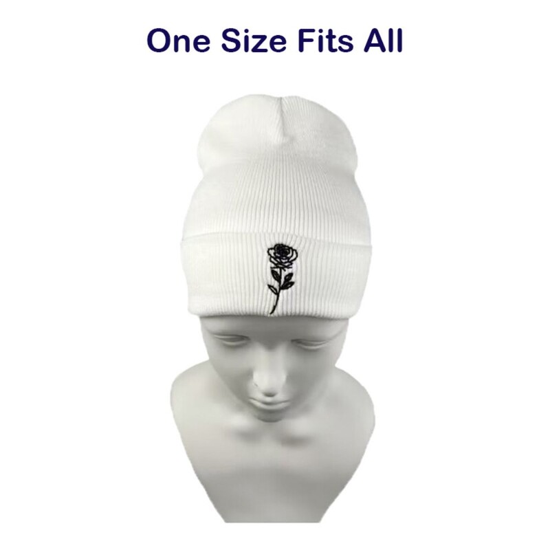 Υψηλής ποιότητας Cotton Beanies Καπέλα Gothic Street Punk Ζεστά πλεκτά καπέλα Χειμερινά καπέλα με ροζ κεντήματα