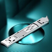 Νυχοκόπτη Διπλή κεφαλή Πτυσσόμενη Νυχοκόπτη από ανοξείδωτο ατσάλι Νυχοκόπτη Μανικιούρ Πεντικιούρ Μανικιούρ Δακτύλων Δακτύλων