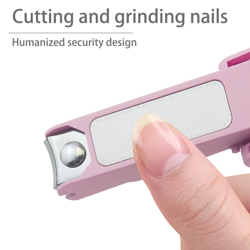 Νυχοκόπτη Νυχιών με μεγεθυντικό φακό για ηλικιωμένους Φορητό Εργαλείο ομορφιάς Εύκολη λαβή Ψαλίδι νυχιών από ανοξείδωτο ατσάλι