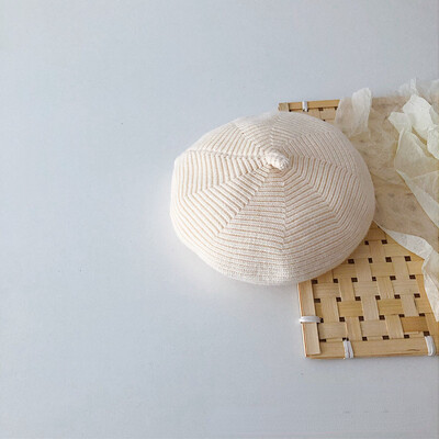 Žieminės beretės Vienspalvės megztos vilnonės kepuraitės kepuraitės šiluminės galvos juostos kepuraitės naujagimių fotografijos rekvizitai vaikams berniukui mergaitei