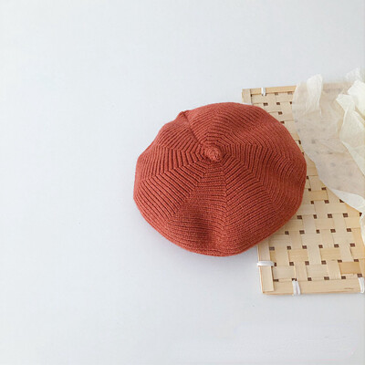 Žieminės beretės Vienspalvės megztos vilnonės kepuraitės kepuraitės šiluminės galvos juostos kepuraitės naujagimių fotografijos rekvizitai vaikams berniukui mergaitei