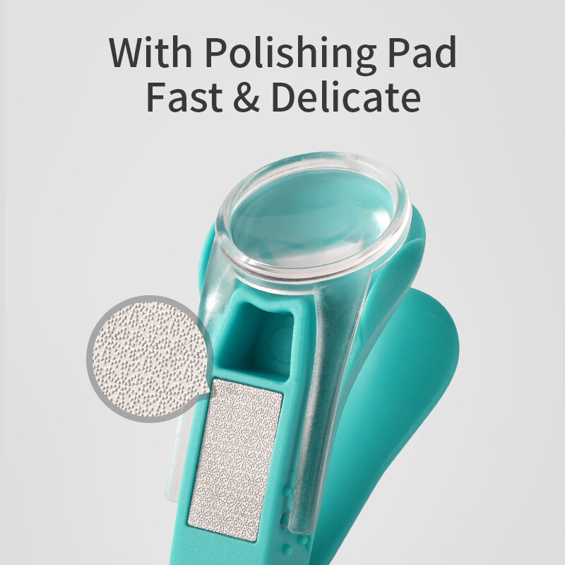 Kūdikių nagų kirpimo kirpimo mašinėlės Įrankiai Vaikams Vaikams Didinamoji stiklinė pirštų nagų kirpimo mašinėlė