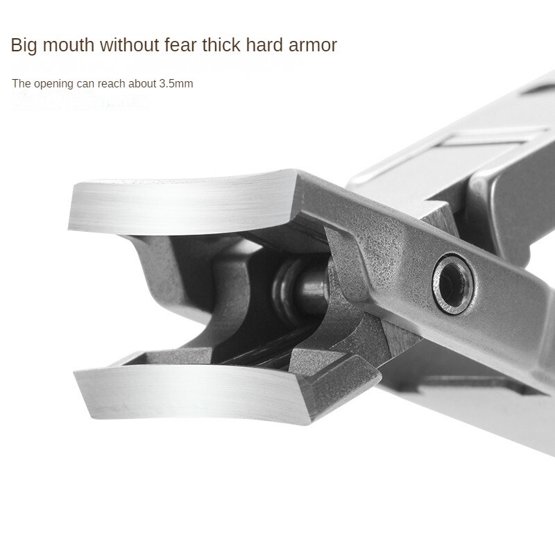 Itin plonos nagų kirpimo mašinėlės sulankstomos nešiojamos kelioninės pirštų nagų pakabukas, nagų žirklės, nerūdijančio plieno manikiūro įrankiai