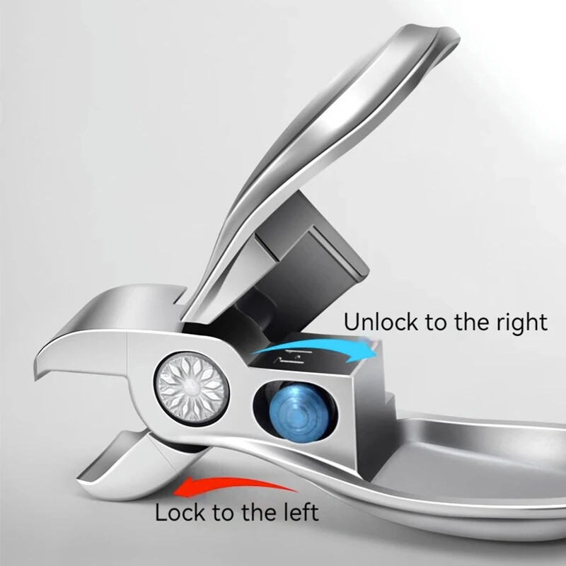 1vnt Profesionalios mini nagų kirpimo mašinėlės Aukštos kokybės nerūdijančio plieno didelio atsidarymo manikiūro nagų kirpimo mašinėlė įaugusių kojų nagų kirpimo mašinėlė