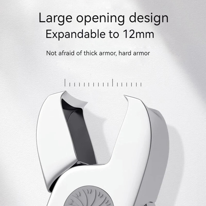 1vnt Profesionalios mini nagų kirpimo mašinėlės Aukštos kokybės nerūdijančio plieno didelio atsidarymo manikiūro nagų kirpimo mašinėlė įaugusių kojų nagų kirpimo mašinėlė